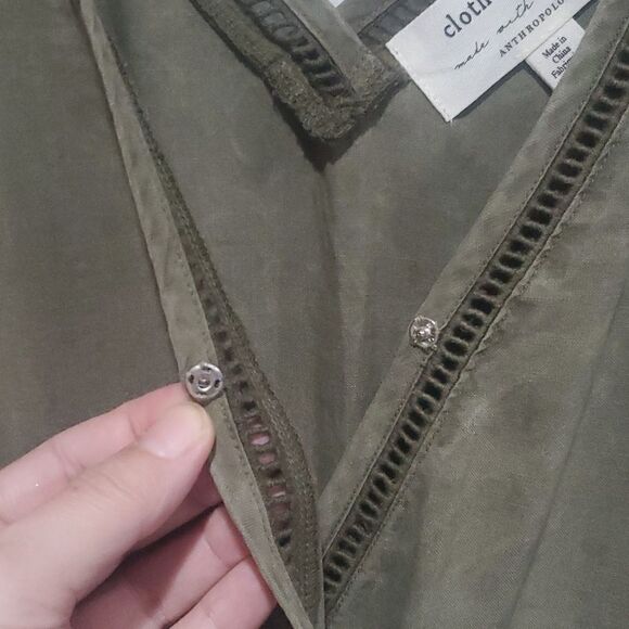 Anthropologie Cloth & Stone Romper Size S - Picture 4 of 16